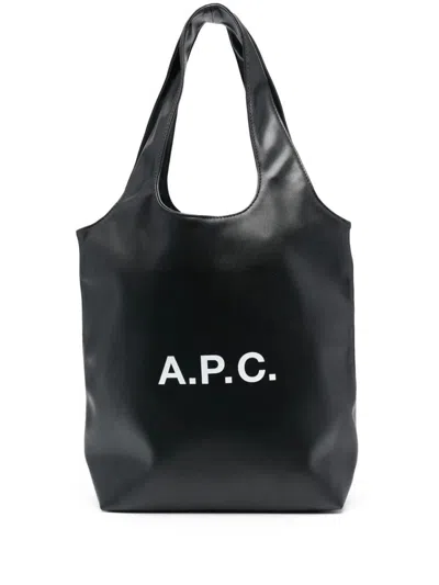 Apc A.p.c. "ninon Small" Tote Bag Bags In Black