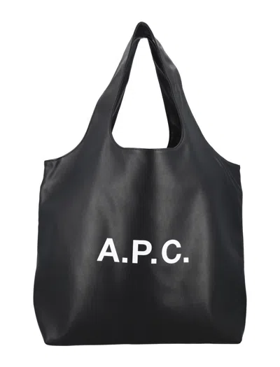 Apc A.p.c. Ninon Small Tote Bag In Black