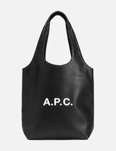 Apc Ninon Small Tote Bag In Black