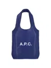 Apc Ninon" Small Tote Bag Blue In Blue