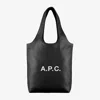 Apc Ninon Small Tote Bag One Size Black In Black