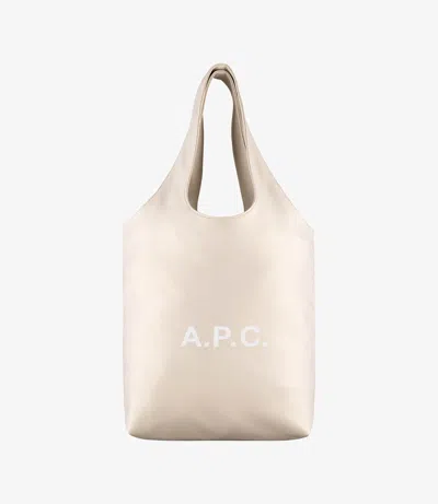 Apc Ninon Small Tote Bag One Size Pale Goldtone