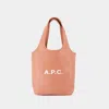 Apc A.p.c. Ninon Tote Bag In Pink