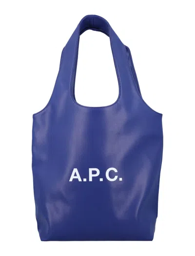A.p.c. Ninon Small Tote Bag In White