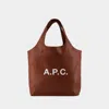 Apc A.p.c. Ninon Tote Bag - Synthetic - Brown In Brown