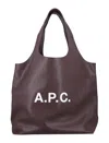 Apc A.p.c. Ninon Small Tote Bag In Purple