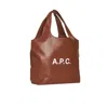 Apc Schultertasche A.p.c. Damen Farbe Beige In Brown