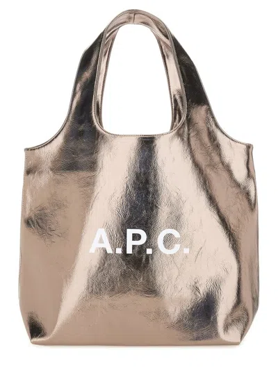 Apc A.p.c. "ninon" Tote Bag In Gold