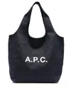 Apc Shoulder Bag A. P.c. Woman Color Indigo In Black