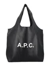 Apc A.p.c. Ninon Small Tote Bag In Black