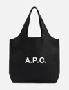 Apc A.p.c. Ninon Black Media Tote Bag Women In Black