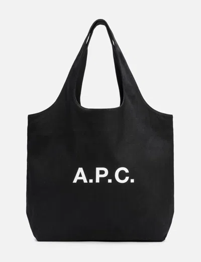Apc Ninon Tote Bag In Black