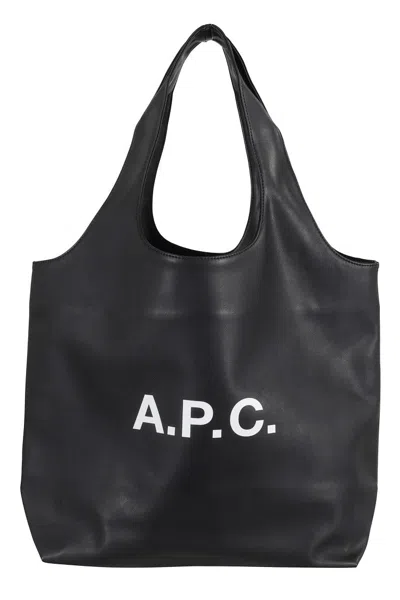 Apc Ninon Tote Bag In Black
