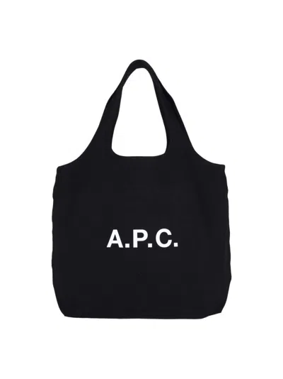 A.p.c. Ninon Tote Bag Black