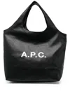 Apc Knitted Turtleneck Dress With Cut Out Detail In Black