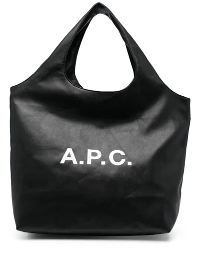 Apc Tote Ninon In Black