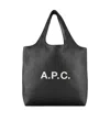 Apc Knitted Turtleneck Dress With Cut Out Detail In Black
