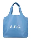 Apc A.p.c. Ninon Tote Bag In Blue