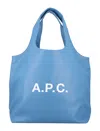Apc A.p.c. Ninon Tote Bag In Blue