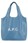 Apc A.p.c. Ninon Tote Bag In Blue