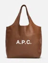 Apc A.p.c. Ninon Tote Bag - Synthetic - Brown In Brown