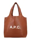 Apc A.p.c. Ninon Tote Bag In Brown
