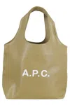 Apc A.p.c. Ninon Tote Bag Small In Neutral