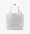 Apc Ninon Tote Bag One Size Aae In Aae - Putty