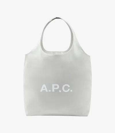 Apc Ninon Tote Bag One Size Aae In Aae - Putty