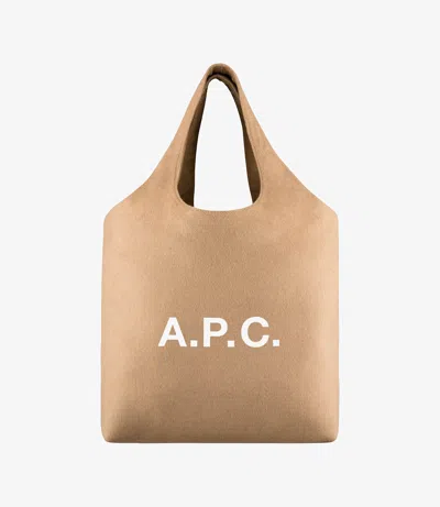 Apc Ninon Tote Bag One Size Cab In Cab - Camel