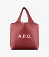 Apc Men's Ninon Tote Bag In Gae - Red Wine