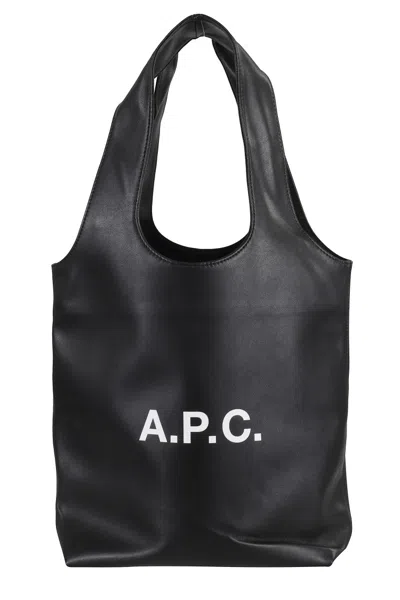 Apc A.p.c. Ninon Tote Bag Small In Black