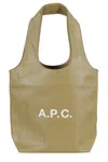 Apc A.p.c. Ninon Tote Bag Small In Neutral