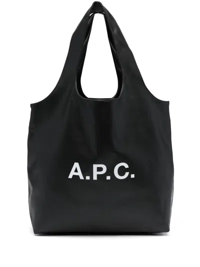 Apc Ninon Tote Bag Woman Black