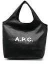 Apc Knitted Turtleneck Dress With Cut Out Detail In Black