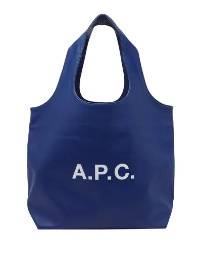 Apc Ninon Tote In Blue