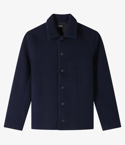 Apc Noah Jacket Xl Dark Navy Blue