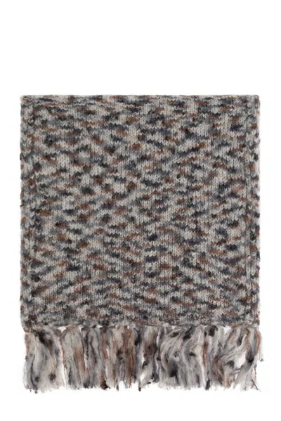 Apc A.p.c. Noah Scarf In Grey