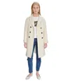 Apc Nola Coat In Iak - Dark Navy Blue