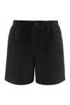 Apc A.p.c. Elasticated Waistband Bermuda Shorts