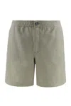 Apc A.p.c. Norris Cotton Bermuda Shorts In Green