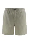 Apc A.p.c. Norris Cotton Bermuda Shorts In Green