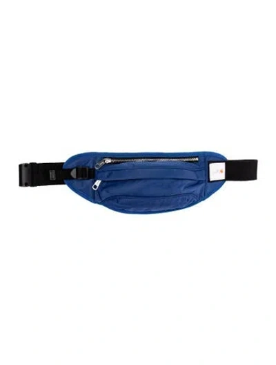 Pre-owned Apc Nylon Belt Bag In Blue