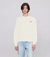 Apc A.p.c. Ivory Cotton T Shirt In White