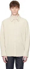 Apc Off-white Basile Overshirt In Neutral