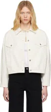 Apc X Natacha Ramsay-levi Sainters Denim Jacket In Aac Off White