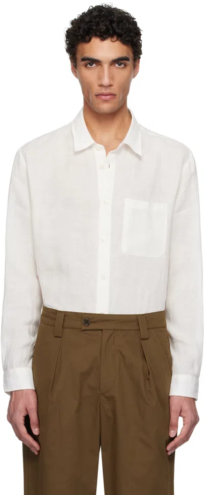 Apc Off-white Cassel Shirt In Aac Off White