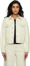 Apc Long-sleeved Single-breasted Denim Jacket In Multi