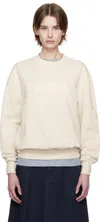 Apc Off-white Ethan Sweatshirt In Aae Mastic