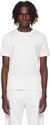 A.p.c. Off-white Lewis T-shirt In White